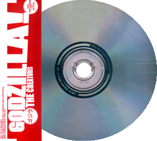 Godzilla! CD Single 1 Front Cover - Click Here For Full Scan