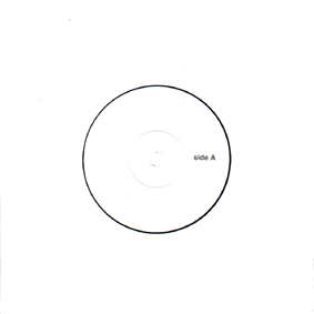 Here Comes That Day 7" Single Test Pressing Front Cover - Click Here For Full Scan