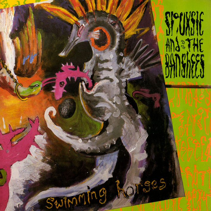 Swimming Horses 7" Single Front Cover - Click Here For Full Scan